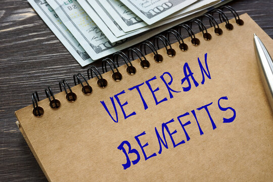 Financial Concept Meaning VETERAN BENEFITS With Inscription On The Page.