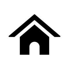 Shopping transportation or internet home simple isolated icon for apps and websites