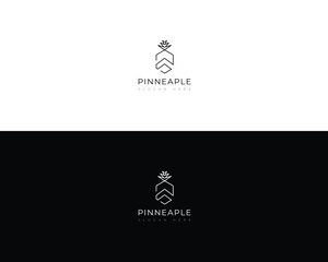 Pineapple Logo Design 