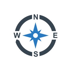 Compass navigation icon