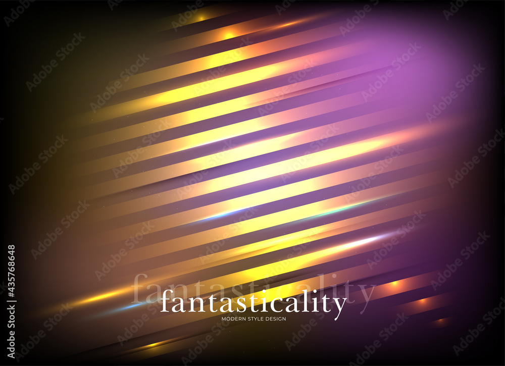 Poster flat vector. minimal geometric background. dynamic shapes composition. eps10 vector.
