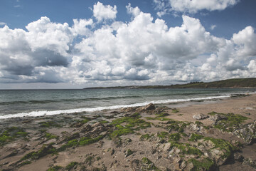 Carne Beach, Roseland Heritage Coast, Cornwall, UK