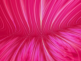 Creative background plant leaves, waves and sinuous shapes, colorful modern decorative background