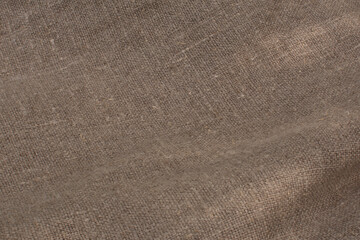 fabric texture packaging burlap, one hundred percent natural linen