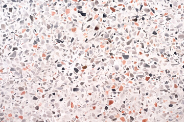 Terrazzo texture with hamper seamless patterns old floor background
