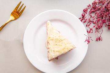 Taro Cheesecake is a sweet dessert consisting of two layers. The main, and thickest, layer consists...