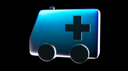 Medical icon - 3D Illustration