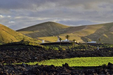 Lavalandschaft auf Lanzarote