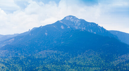 Fototapeta premium Mountain landscape of Ceahlau, Romania