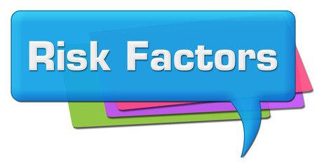 Risk Factors Colorful Comment Symbol 