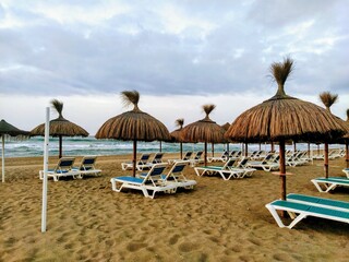 Sombrillas con cresta