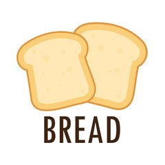 Bread vector. bread symbol. wallpaper. free space for text. bread logo design.