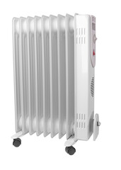 Electric convector isolated