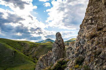 Picturesque cliffs