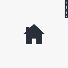 Home, premium quality flat icon