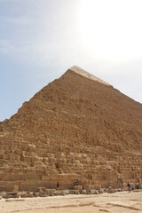 Fototapeta na wymiar pyramid of cheops in egypt
