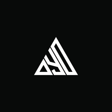 D Y D letter logo creative design. DYD icon