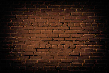 dark strong vignetting brick wall background high contrast