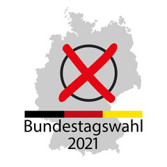 Bundestagswahl rot