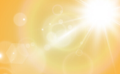 Obraz premium Bright beautiful star.Vector illustration of a light effect on a transparent background. 