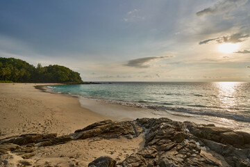 Lonely beach on Phuket Island, Thailand.