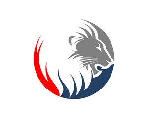 Electricity inside the house logo