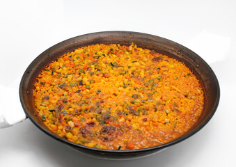 paella de verduras, gastronomía España