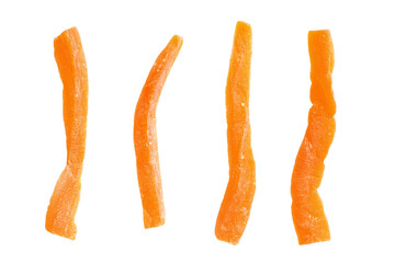 Candied dried papaya