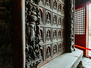 Ming dynasty-era Buddhist temple of Wisdom Attained in Beijing, China