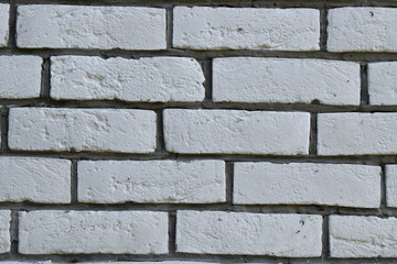 white brick street wall background