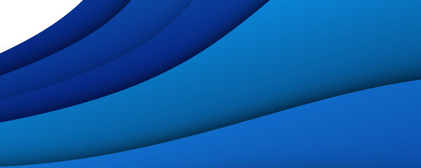 Abstract wave background in blue colors 
