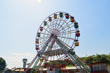 a very big Ferris wheel