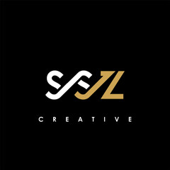 SSZ Letter Initial Logo Design Template Vector Illustration