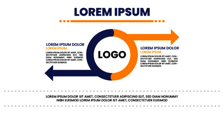 abstract web banner design template