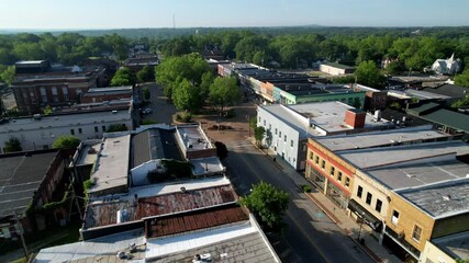 High Above Abbeville SC, Abbeville South Carolina Aerial