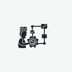 Production vector icon 