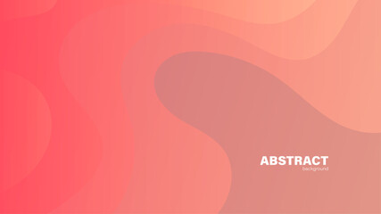 Abstract pink fluid shape modern background with copy space, vector.