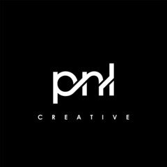 PNL Letter Initial Logo Design Template Vector Illustration