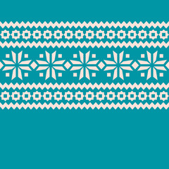 Repeating seamless pattern ornament in scandinavian style vector illustration