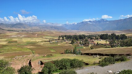 Panorami attorno a Cusco Perù