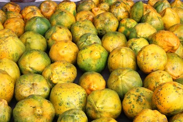 Mercato della frutta Perù