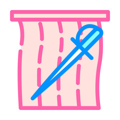 bullfighting spain color icon vector. bullfighting spain sign. isolated symbol illustration