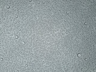 water drops rain on glass