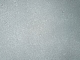 water drops rain on glass