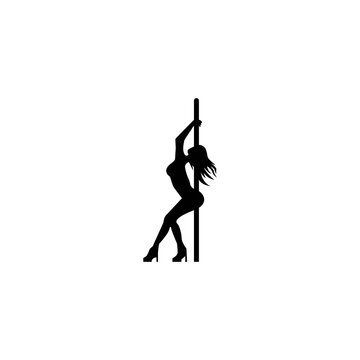 Polle Dance Icon Logo, Vector Design