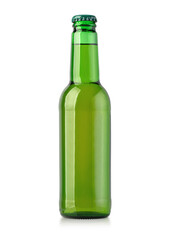 green beer bottle