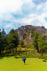 Fototapeta premium hiking in the mountains