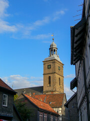Fototapeta na wymiar St. Stephen's Church in Goslar city center, Lower Saxony, Germany