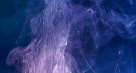 blue smoke background