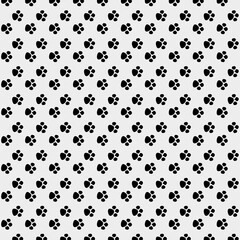 black dots baby foot seamless pattern